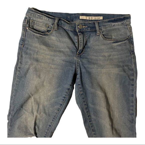 DKNY Light Washed Skinny Jeans size 8 - Picture 4 of 5